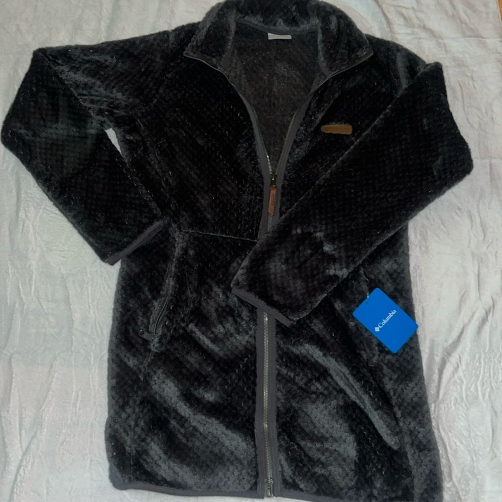 Columbia Charcoal Fleece Jacket